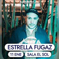 Concierto de Estrella Fugaz en Sala el Sol dentro del Inverfest