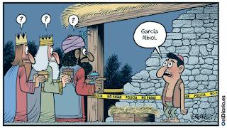 DE LAS VIÑETAS DE HUMOR DEL JUEVES, 25 DE DICIEMBRE DE 2025