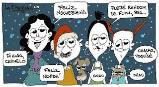DE LAS VIÑETAS DE HUMOR DEL JUEVES, 25 DE DICIEMBRE DE 2025