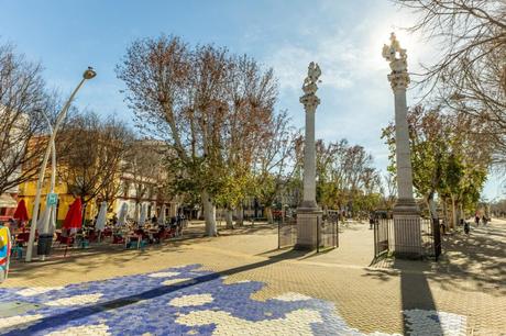 Alameda de Hércules en Sevilla