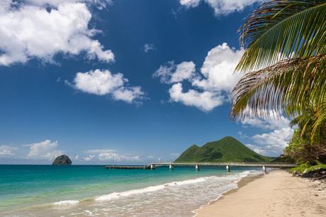 Playa Diamant, Diamond Rock y Morne Larcher en Martinica
