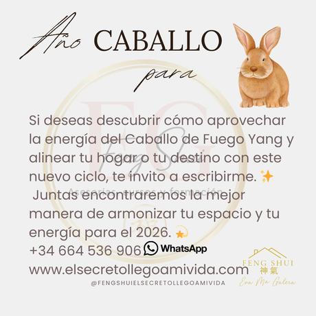 Horóscopo chino para el conejo en 2026