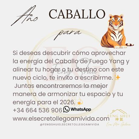 Horóscopo chino para el Tigres en 2026