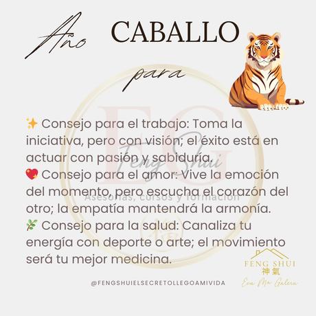 Horóscopo chino para el Tigres en 2026
