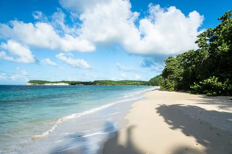 Marie-Galante en una lancha rápida
