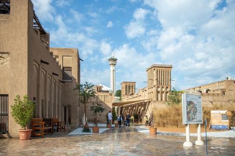 Antiguo zoco textil en Bur Dubai 