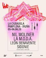 Confirmaciones de En vivo 2026 en la Ciudadela de Pamplona en junio