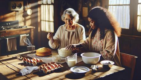 Descubre el secreto del bizcocho esponjoso sin leche: Tradición familiar