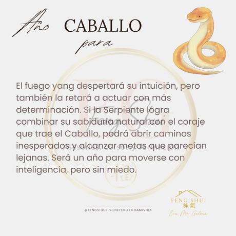 Horóscopo chino para la Serpiente en 2026