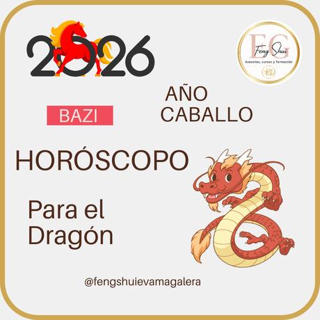 Horóscopo chino para el Dragón en 2026