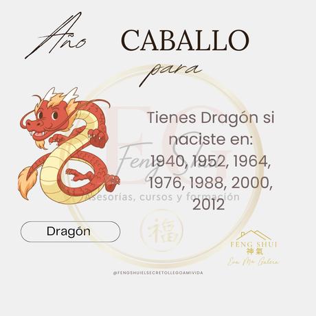 Horóscopo chino para el Dragón en 2026