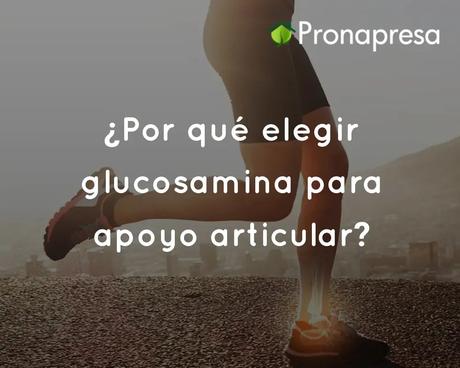 ¿Por qué elegir glucosamina para apoyo articular?