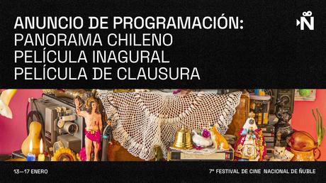 El Festival de Cine Nacional de Ñuble anuncia los títulos que darán vida al foco Panorama Nacional y a las funciones de inauguración y clausura