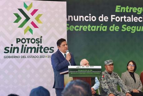 Inversión superior a 600 millones de pesos refuerza seguridad en San Luis Potosí durante 2025
