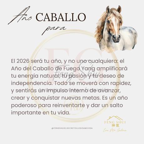 Horóscopo chino para el Caballo en 2026