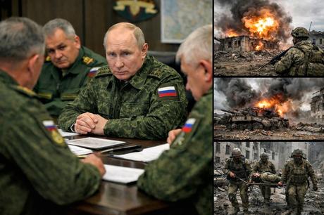 Putin advierte a Kiev que la solución será militar si no hay negociación.