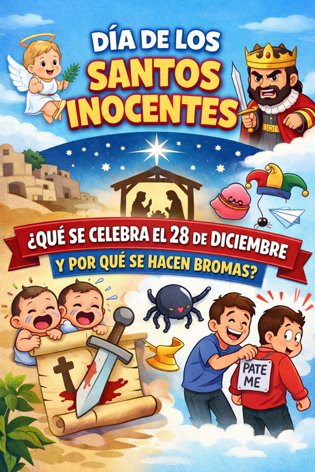 DÍA DE LOS SANTOS INOCENTES: QUÉ SE CELEBRA EL 28 DE DICIEMBRE Y POR QUÉ SE HACEN BROMAS