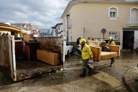 Aviso amarillo decretado este lunes por precipitaciones en Almería