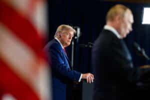 Trump percibe que el final de las negociaciones está próximo en el inicio de su encuentro con Zelenski