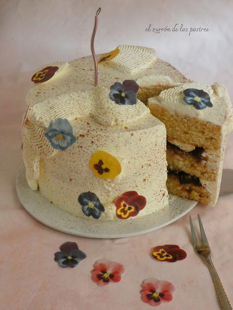 Tarta Pensamientos 65 años