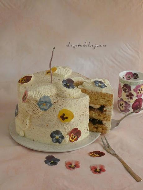 Tarta Pensamientos 65 años