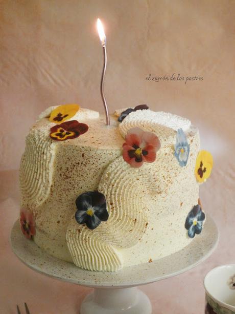 Tarta Pensamientos 65 años