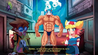 Impresiones con KinnikuNeko: SUPER MUSCLE CAT para Switch: un gato cachas, humor y plataformas con sello muy personal