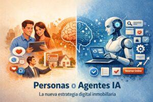 ¿Personas o agentes IA? El nuevo dilema en la estrategia de marketing inmobiliario