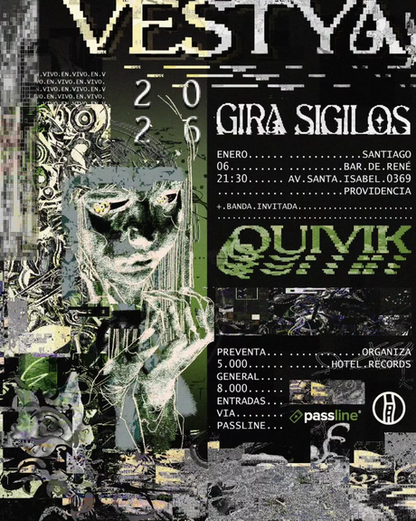 Vestya agenda show de lanzamiento de su EP debut «Sigilos»