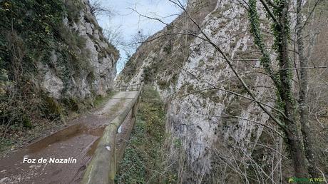Camino por la Foz de Nozalín
