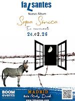 Concierto de FaLsantes en Moby Dick Club presentado su disco Sopa Sónica