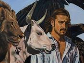 Entronizado entre poderosos querubines