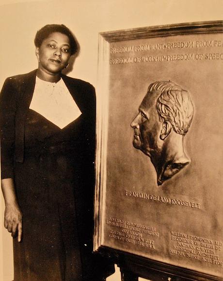 Escultora afroamericana, Selma Burke (1900-1995)