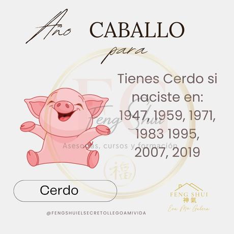 Horóscopo chino para el Cerdo en 2026