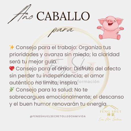Horóscopo chino para el Cerdo en 2026
