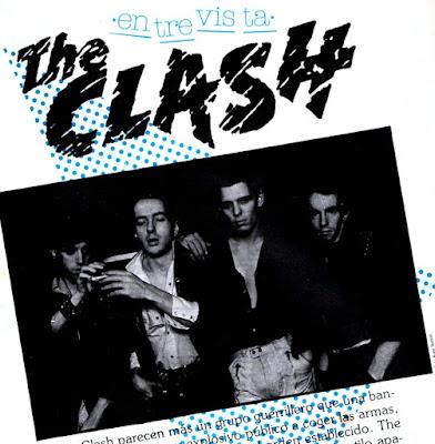 The Clash -Los rockeros rebeldes asaltan las barricadas -Revista Globo 2 Otoño 1980