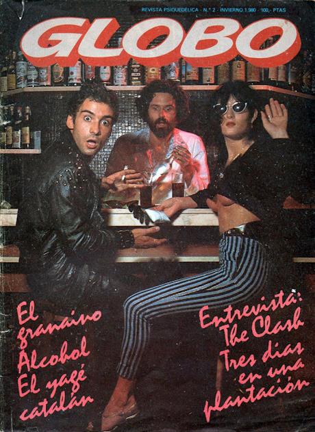 The Clash -Los rockeros rebeldes asaltan las barricadas -Revista Globo 2 Otoño 1980 The Clash -Los rockeros rebeldes asaltan las barricadas -Revista Globo 2 Otoño 1980