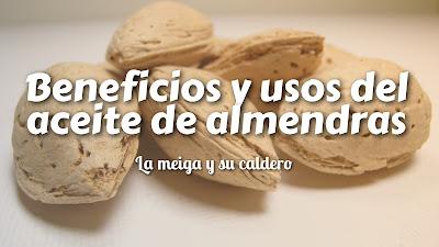 Beneficios y usos del aceite de almendras