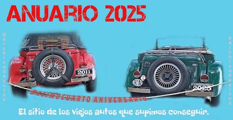 Anuario de la Temporada 2025 de Archivo de autos