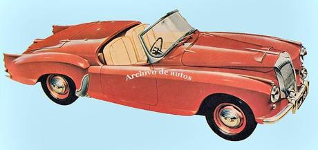 Daimler Conquest Roadster de los años cincuenta