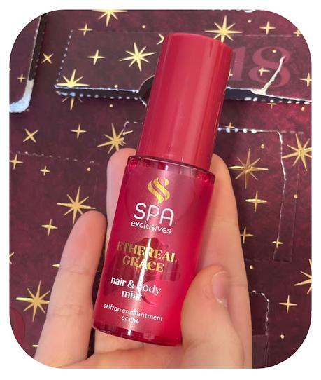 Hair and body mist action