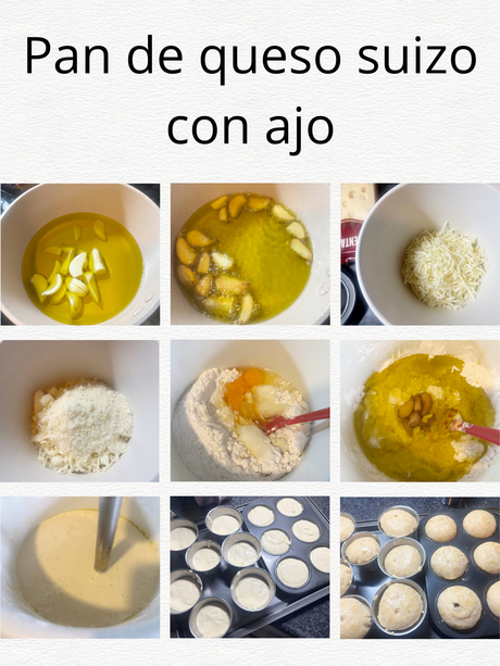 Pan de queso suizo con ajo