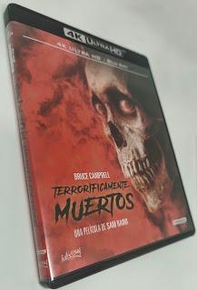 Terroríficamente muertos; Edición especial 4k con Slipcover