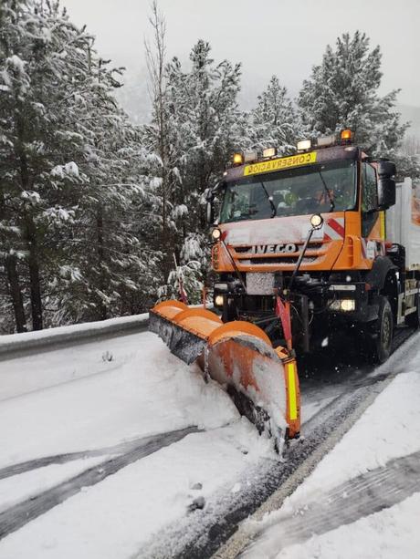 Previsión meteorológica para este domingo en Castilla-La Mancha: nieve en Guadalajara y en la Serranía de Cuenca