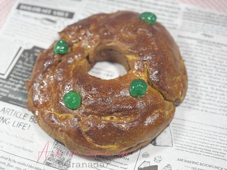 Roscón de reyes saludable Roscón de reyes saludable