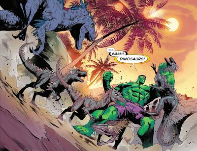 Superhéroes y dinosaurios (XLI): Hulk