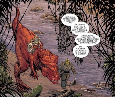 Superhéroes y dinosaurios (XLI): Hulk