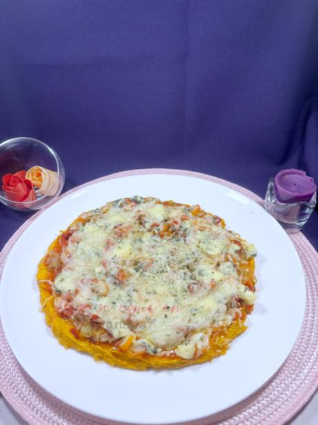 Pizza de boniato