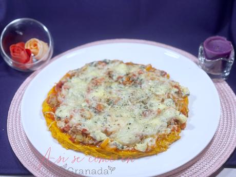Pizza de boniato