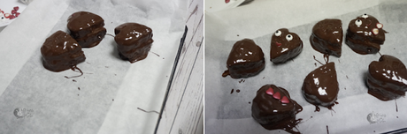 Dulces de chocolate para San Valentín